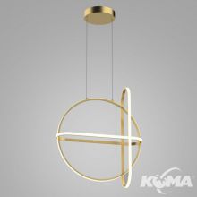 Cerrila lampa wisząca złota 48.6w led 3000K 2000lm
